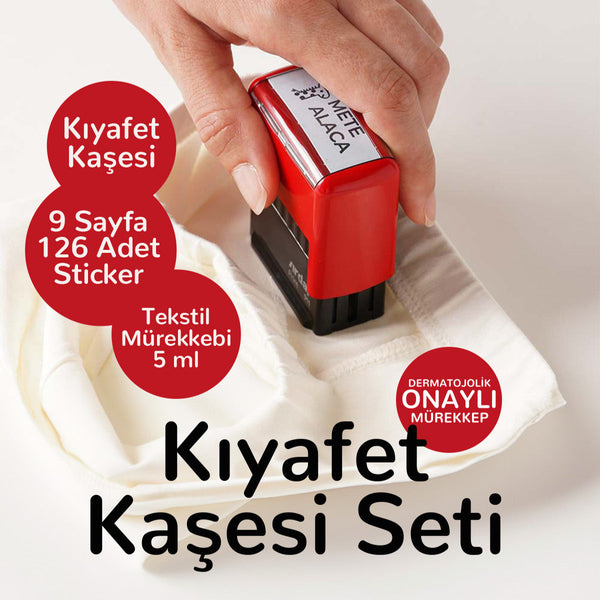Kıyafet Kaşesi Seti