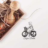 Bisiklet Süren Kız Mührü - 2